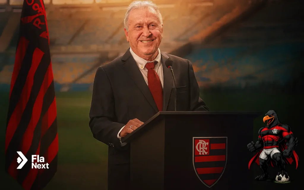 Zico apresenta campanha para ONU reconhecer a Nação Rubro-Negra